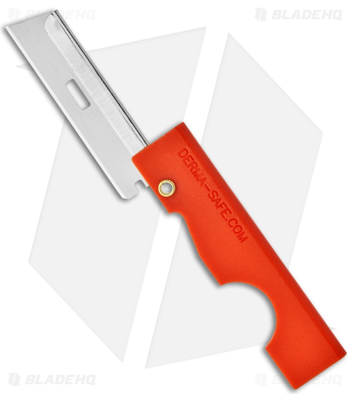 Pocket Razor Survival Tool Utility Knife Orange USA