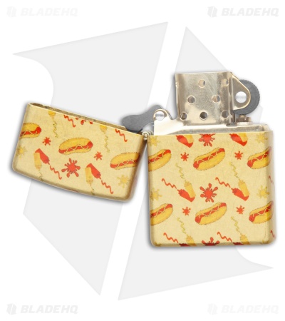 Zippo x Blade HQ Exclusive Wiener Warrior Lighter - Street Brass