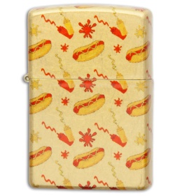 Zippo x Blade HQ Exclusive Wiener Warrior Lighter - Street Brass