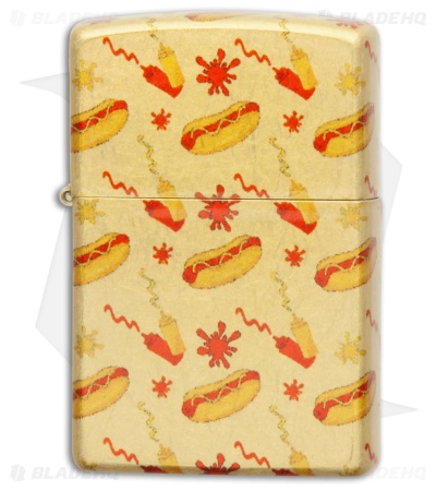 Zippo x Blade HQ Exclusive Wiener Warrior Lighter - Street Brass