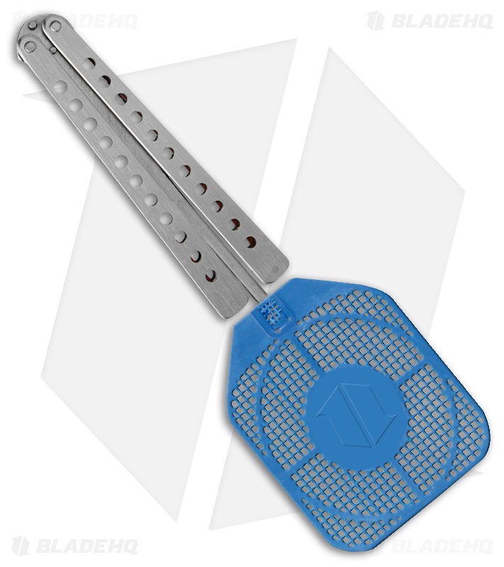 Blade HQ Butterfly Swatter Balisong Trainer (9" Blue)