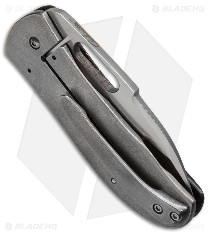 Chuck Gedraitis Snubnose Hybrid Frame Lock Knife Titanium/LSCF (2.3" Satin)