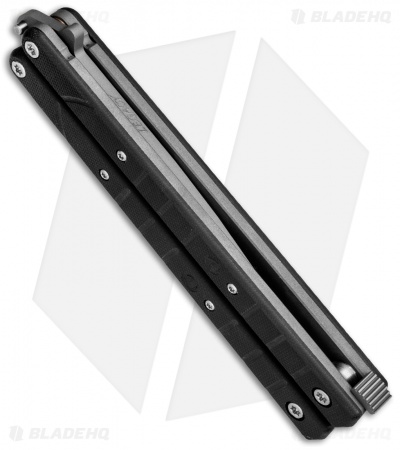 Combative Edge L1 Legacy Butterfly Knife G-10 (4.25" Bead Blast) Balisong