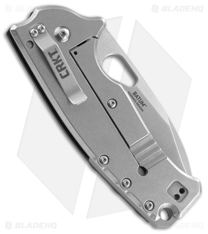 CRKT Vox Large Batum Frame Lock Knife Black G-10 (3.1
