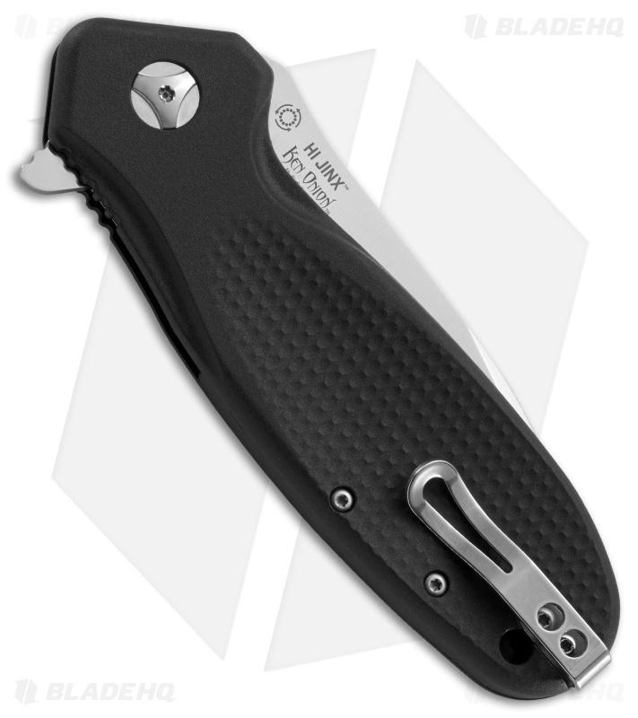 CRKT Ken Onion Hi Jinx Z Frame Lock Knife Black GFN (3.25