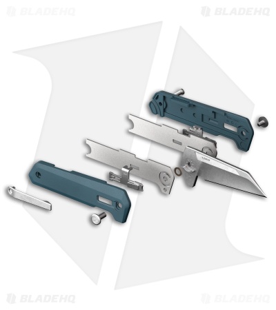 Magpul® Breslau™ Dual Beam™ Lock Knife Glacier Blue Polymer (MDA-MK1™ MIM Blade)