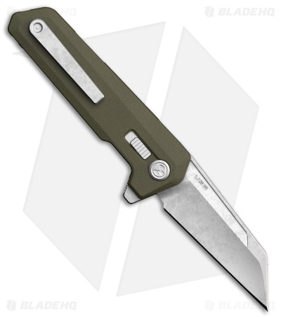 Magpul® Breslau™ Dual Beam™ Lock Knife Green Polymer (MDA-MK1™ MIM Blade)