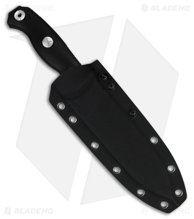 Kizer Cutlery Drop Bear Fix 7 Fixed Blade Knife Black G-10 (6.5" Black)