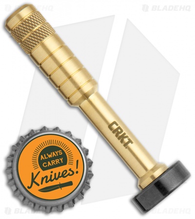 CRKT Wu Hex Bit Driver Tool - Brass 9911-2