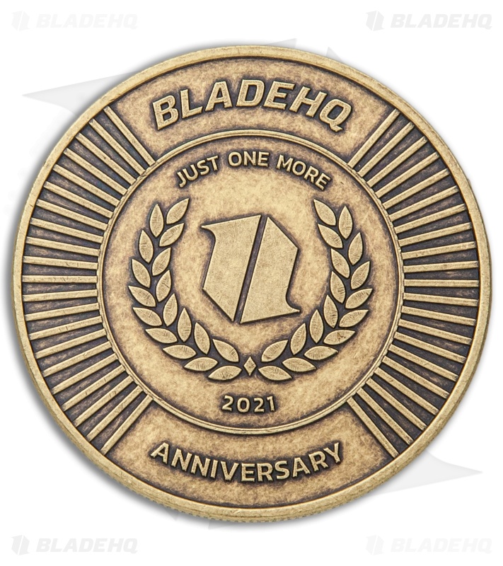 Blade HQ Anniversary Coin FREE* w/ Orders Over 50!