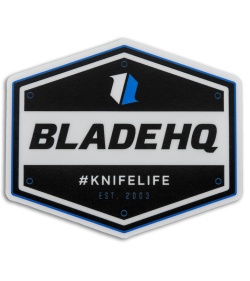 Blade HQ Logo Vinyl Sticker Knife Life