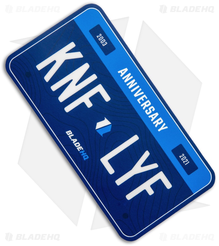 Blade HQ Anniversary Sticker FREE* w/ Any Order Blade HQ