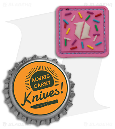 Blade HQ Dessert Warrior® 1" x 1" Glow Ranger Eye PVC Patch