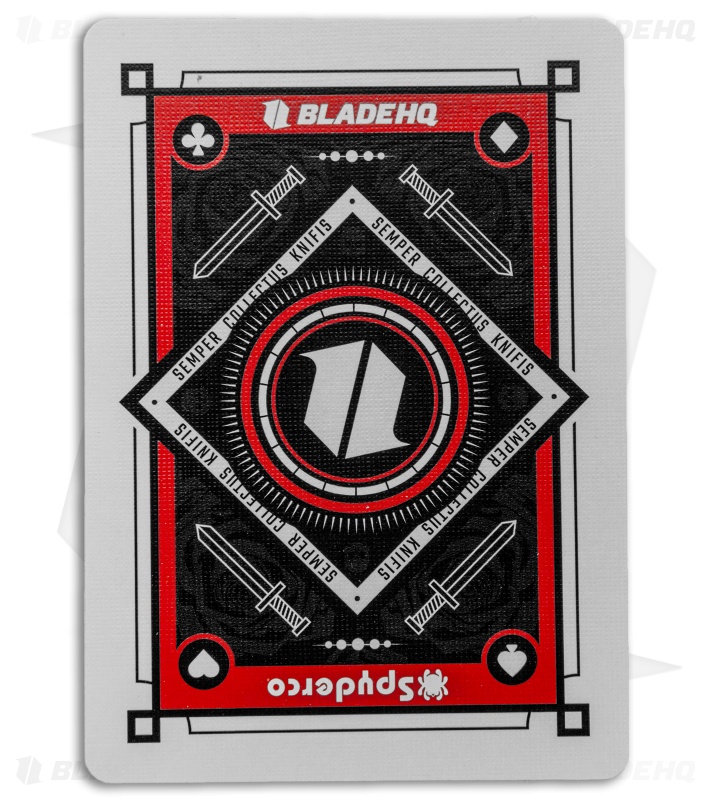 Spyderco + Blade HQ Playing Cards FREE** Blade HQ