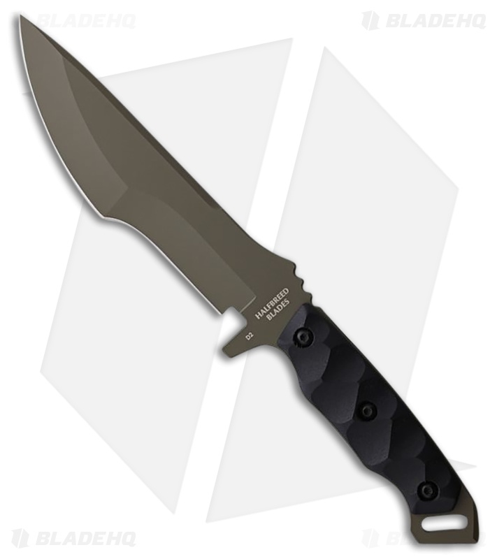 Halfbreed Blades MIK-08 | Black G-10 | Ranger Green