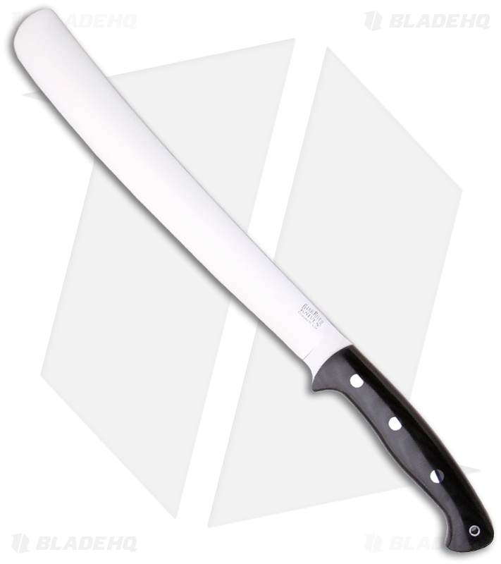 Bark River Knives Golok Black Canvas Micarta Knife (11.25" Standard)