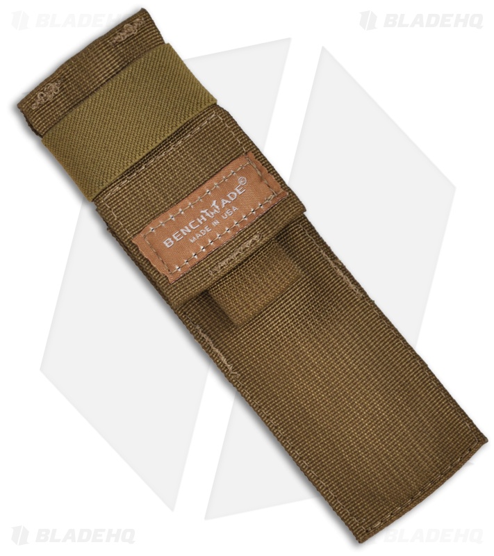 Benchmade 8 Safety Cutter Hook BLKWSN (Coyote Brown Soft Sheath)