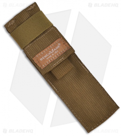 Benchmade 8 Safety Cutter Hook BLKWSN (Coyote Brown Soft Sheath)