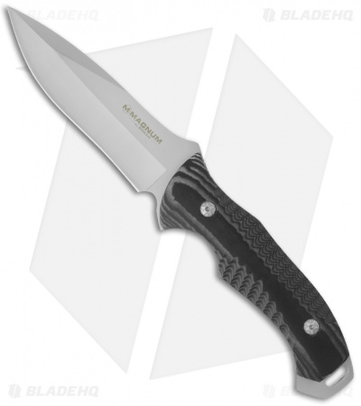 Boker Magnum Highlands Ranger Fixed Blade Knife (4.75" Bead Blast Plain) 02MB522