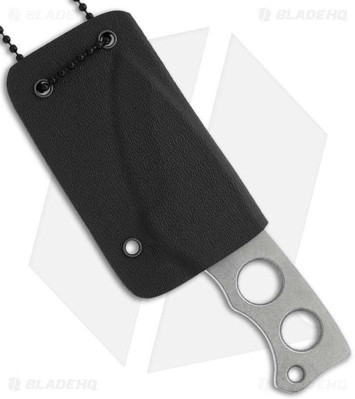 Boker Plus Mega Mini Fixed Blade Neck Knife (2" Stonewash) 02BO258