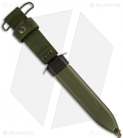 Boker Plus M3 Trench Fixed Blade Knife (6.75" Black Plain) 02BO1943