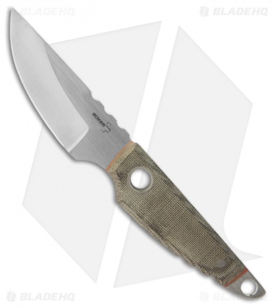 Boker Plus Nippon Necker Knife Fixed Blade (3" Satin) 02BO276