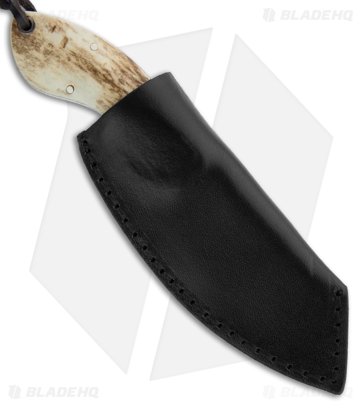 Boker VoxKnives Rhino Stag Fixed Blade Knife (3" Satin) 02BO269