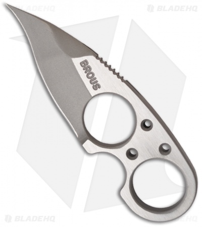 Brous Blades Silent Soldier Hawk SS Neck Knife Fixed Blade