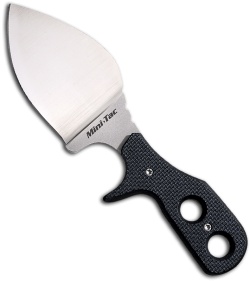 Cold Steel Mini Tac Beaver Tail Neck Knife G-10 (3.375" Bead Blast) 49HB