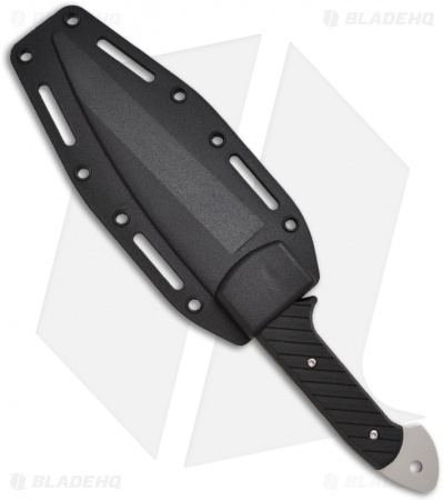 CRKT Crawford/Kasper Dragon Fixed Blade Knife Black G-10 (4.5" Black)