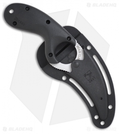 CRKT Kommer Bear Claw Fixed Blade Knife (2.375" Bead Blast) 2510