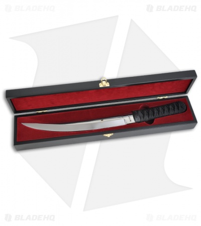 CRKT Hisshou Fixed Tanto Blade Combat Knife (13" Satin Plain) 2910N
