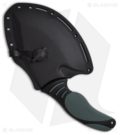 CRKT Shakaulu Ken Onion Fixed Blade Knife (5.5" Black) K900KKP