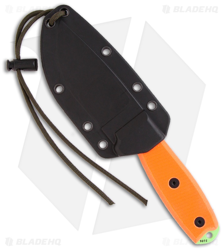 ESEE Knives ESEE-3PM-VG Modified Knife Orange G-10 (3.88" Venom Green)