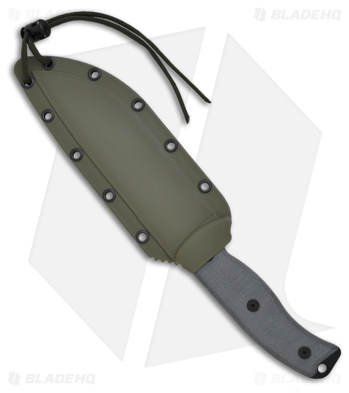ESEE Knives ESEE-6P-OD Knife w/ OD Green Sheath (6.5" Plain)