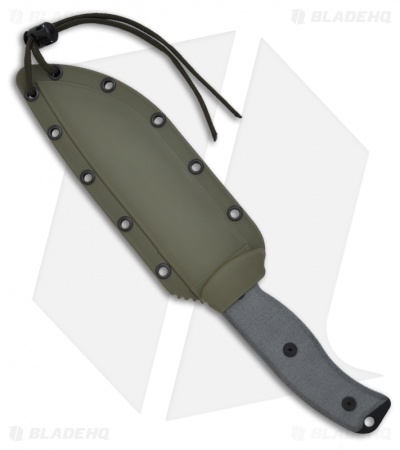 ESEE Knives ESEE-6P-OD Knife w/ OD Green Sheath (6.5" Plain)