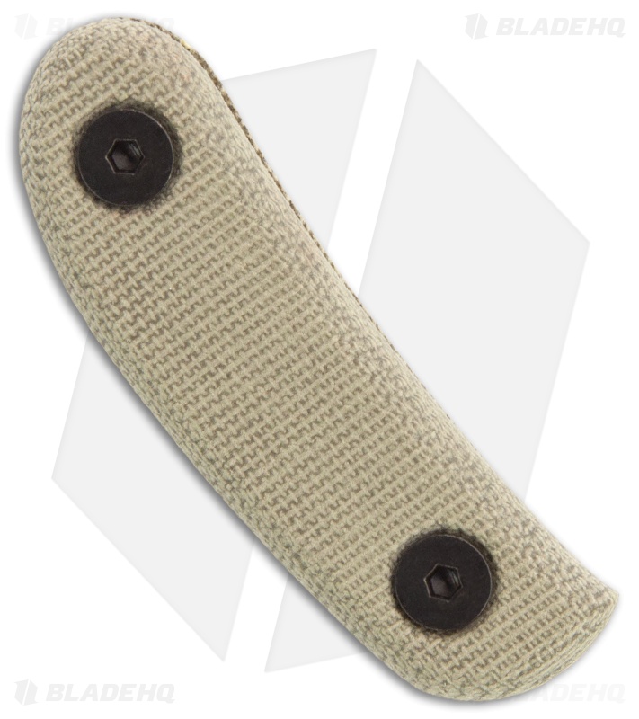 ESEE Candiru Scales Tan Canvas Micarta Handle Kit - Blade HQ