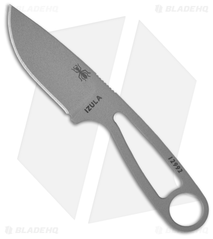 ESEE Knives Izula Gray Survival Concealed Carry Neck Knife w/ Kit Extras