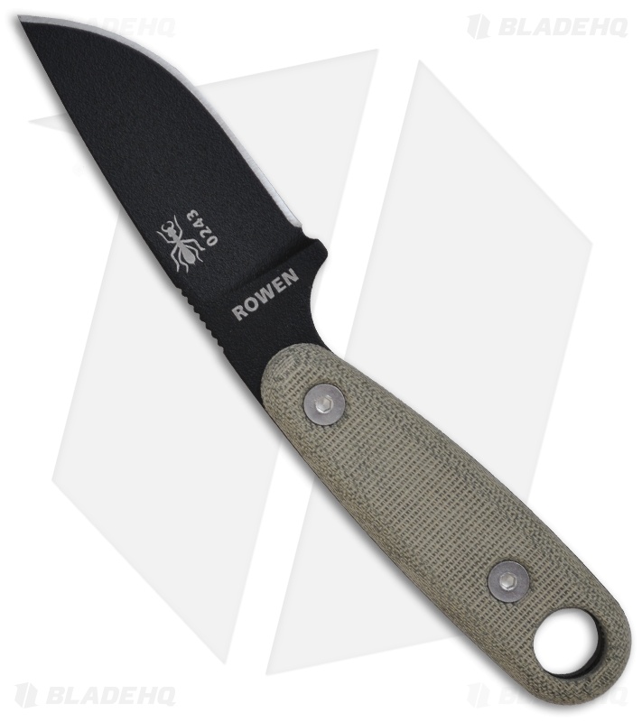 ESEE Izula-II Black Survival Concealed Carry Neck Knife + Kit Extras