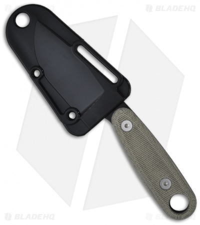 ESEE Izula-II Black Survival Concealed Carry Neck Knife + Kit Extras