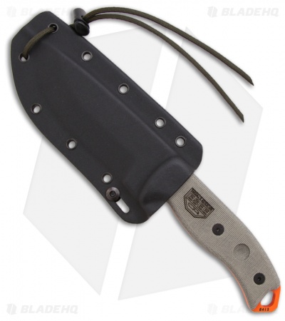 ESEE Knives ESEE-5P-OG Knife Tactical Survival Fixed Blade (5.25" Orange Plain)
