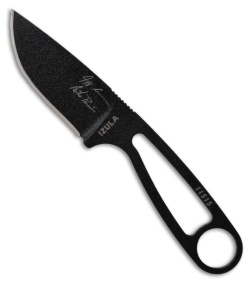 ESEE Knives Izula Black Signature Model Survival Neck Knife w/ Sheath | 6595