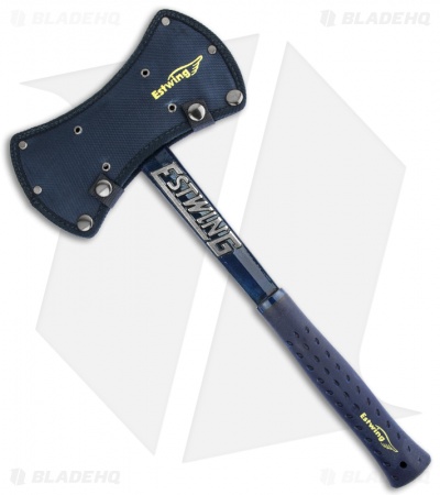 Estwing Black Eagle Double Bit Axe w/ Blue Rubberized Handle