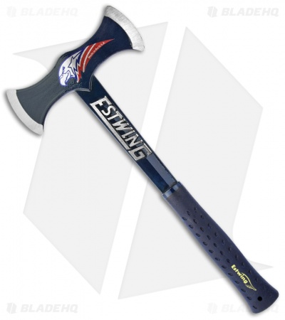 Estwing Black Eagle Double Bit Axe w/ Blue Rubberized Handle