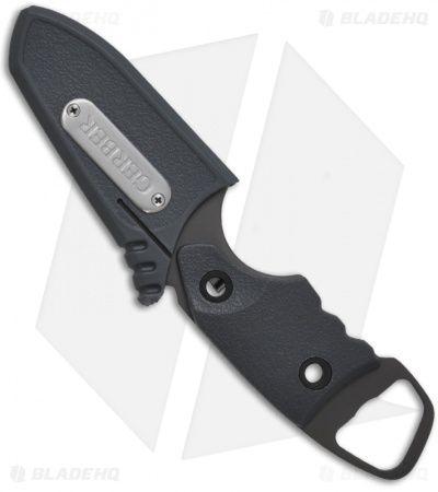 Gerber Epic Fixed Blade Knife (3.45" Gray Serr) 0176