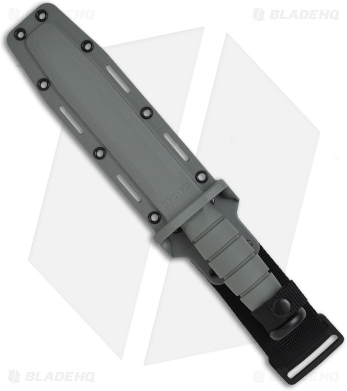 Ka-Bar Full-Size Fighting/Utility Knife Foliage GFN Sheath (7" Black) 5011