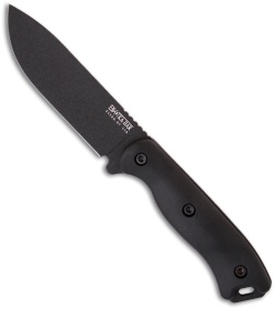 Ka-Bar Short Becker BK16 Drop Point Fixed Blade Knife (4.38" Black)