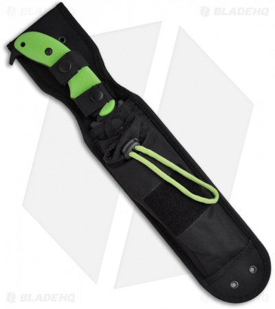Ka-Bar Famine Zombie Killing Tanto Fixed Blade Knife (7.675" Black Plain) 5700
