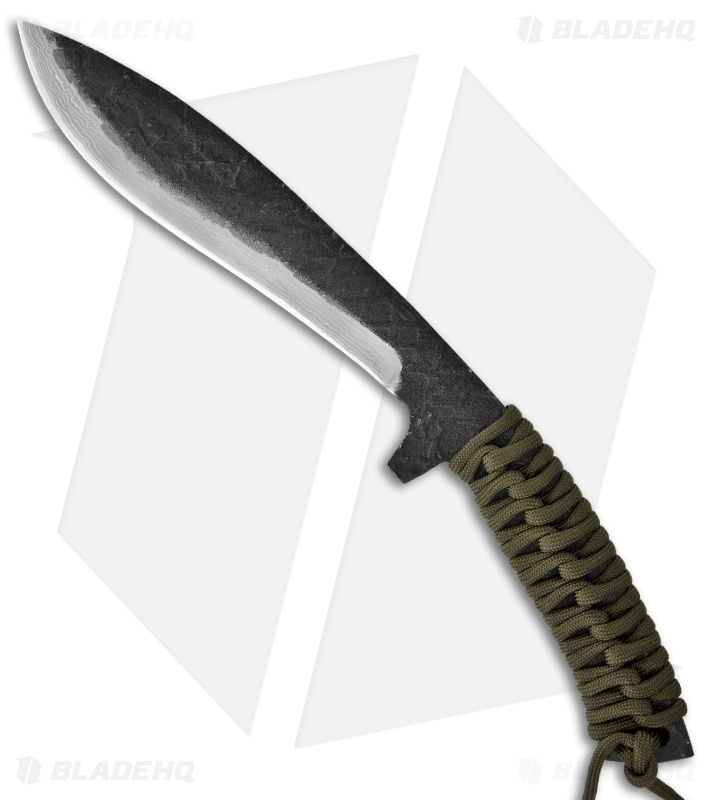 Kanetsune Knives Asobi Knife Cord Wrapped (5.875" Damascus) KB-212