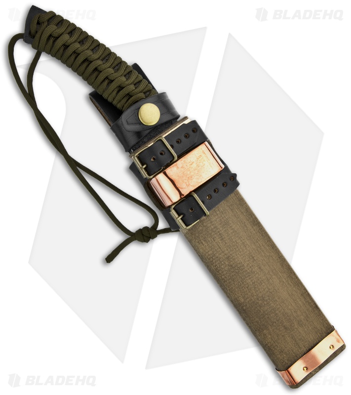 Kanetsune Knives Asobi Knife Cord Wrapped (5.875" Damascus) KB-212